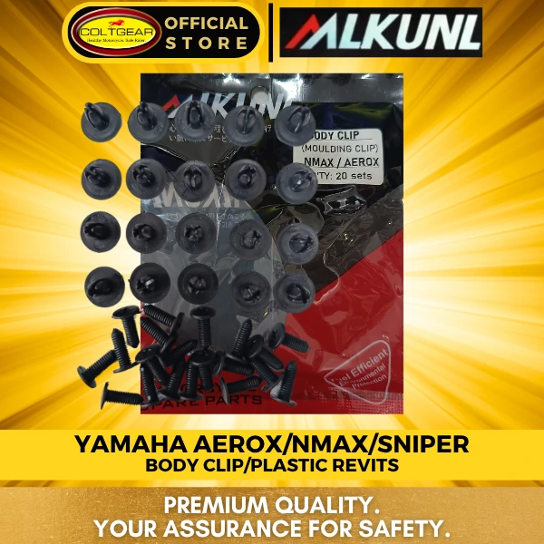 [36981] BODY CLIP NMAX/AEROX ALKUNL BB-525