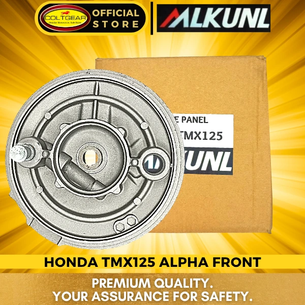 [35905] BRAKE PANEL FRONT TMX125 ALPHA ALKUNL HP-197