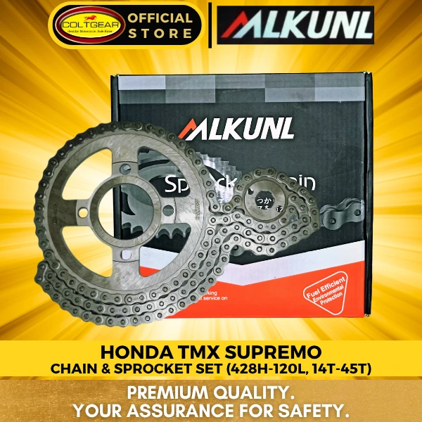 [36368] CHAIN SET SUPREMO ALKUNL 428X120L 45X14T