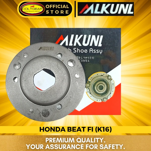 [35852] CLUTCH SHOE BEAT FI K16 ALKUNL CS-216 V2