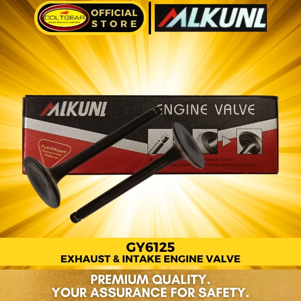 [37178] ENGINE VALVE GY6125 ALKUNL EV-205