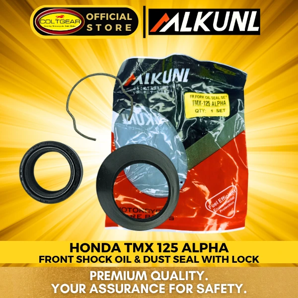 [35924] FORK OIL SEAL SET TMX125 ALPHA ALKUNL OS-218B