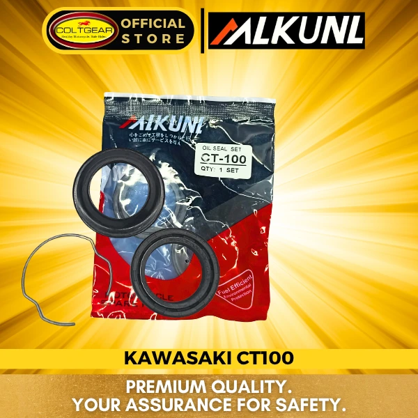 [35925] FORK OIL SEAL SET CT100 ALKUNL OS-218C