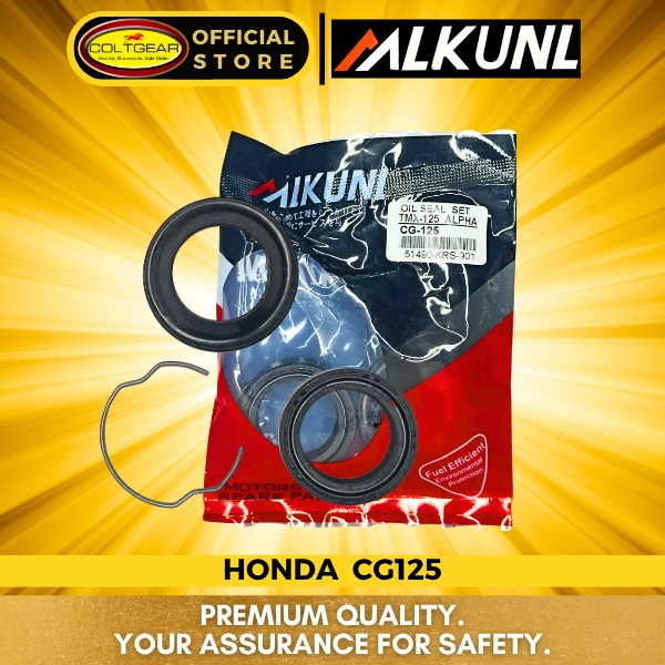 [37069] FORK OIL SEAL SET CG125 ALKUNL OS-218B