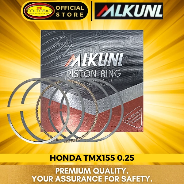 [35803] PISTON RING TMX155 ALKUNL PR-131 0.25