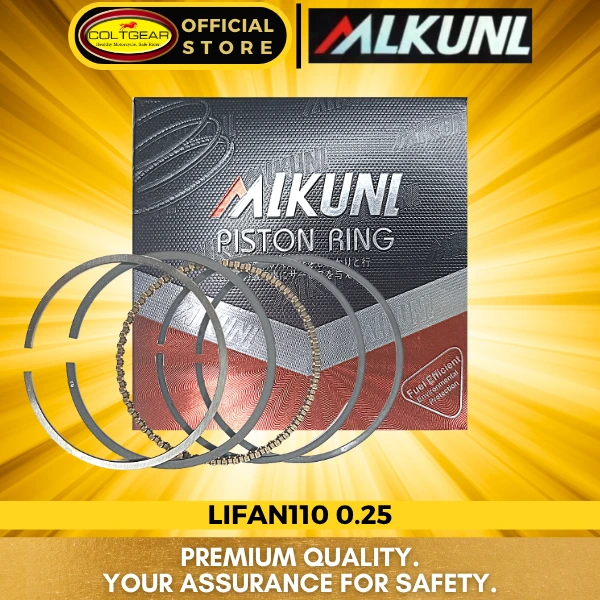 [35815] PISTON RING LIFAN110 ALKUNL PR-166 0.25