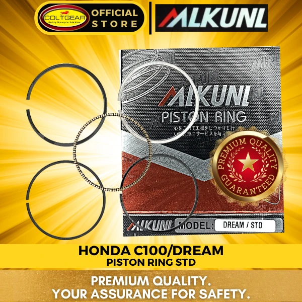PISTON RING C100/DREAM ALKUNL PR-115 STD