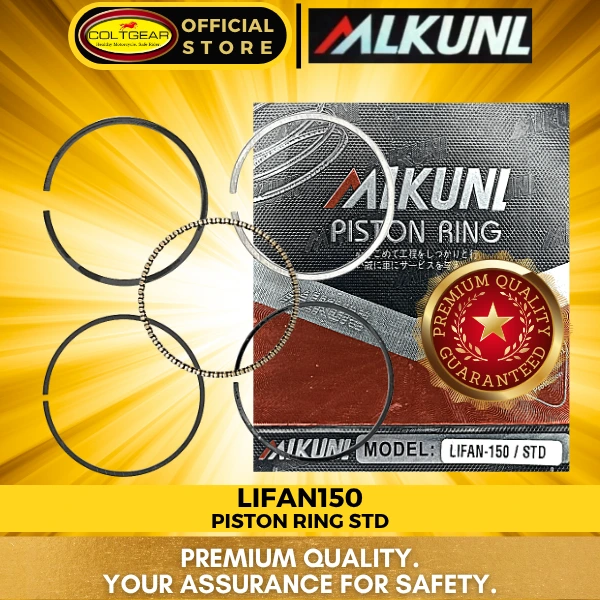 [36373] PISTON RING LIFAN150 ALKUNL PR-170 STD
