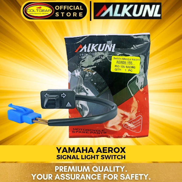 [37151] SIGNAL LIGHT SWITCH W/ HAZARD AEROX/M3 ALKUNL SW-703C