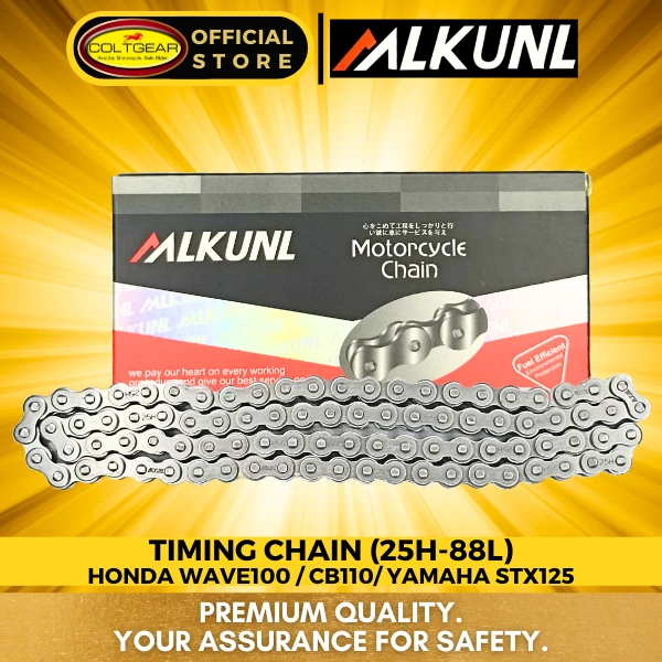 [35742] TIMING CHAIN WAVE100/CB110/STX ALKUNL C-163 25H-88L
