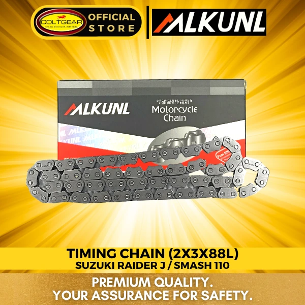 [35747] TIMING CHAIN RAIDER J/SMASH110 ALKUNL C-168 2X3X88L