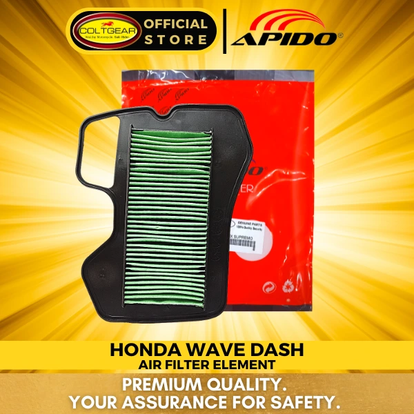 [35231] AIR CLEANER ELEMENT WAVE DASH APIDO AF-327