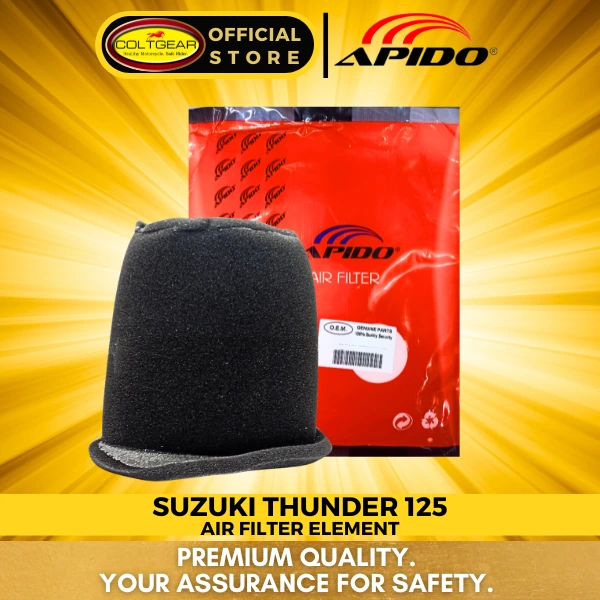 [35687] AIR CLEANER FOAM THUNDER APIDO AF-334