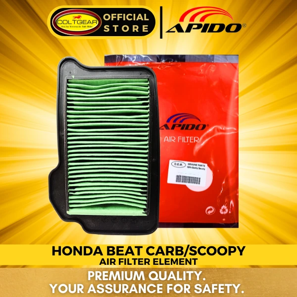 [35685] AIR CLEANER ELEMENT BEAT/SCOOPY APIDO AF-329