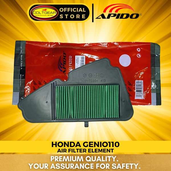 [37163] AIR CLEANER ELEMENT GENIO110 APIDO AF-355