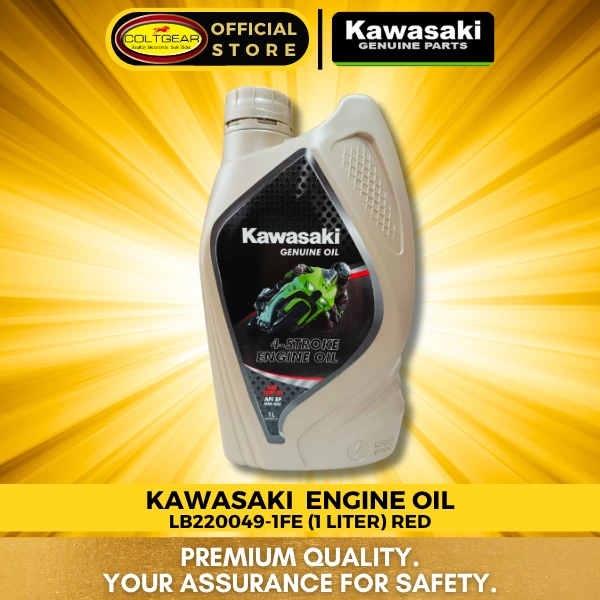 [30476] ENGINE OIL KAWASAKI OIL RED KAWASAKI 1L 220049-536