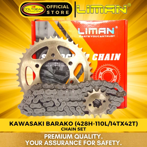 [34116] CHAIN SET BARAKO LIMAN 428X110L 42T/14T