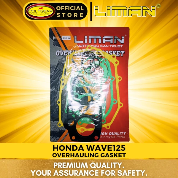 OVER HAULING GASKET WAVE125/XRM125 LIMAN