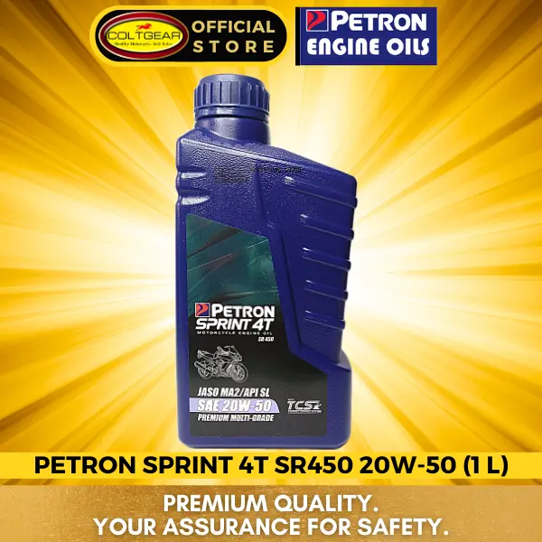 [15046] ENGINE OIL SPRINT 4T SR450 20W-50 MULT PETRON 1L
