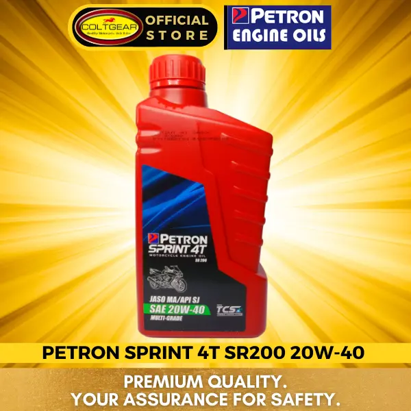 [15047] ENGINE OIL SPRINT 4T SR200 20W-40 MULT PETRON 1L