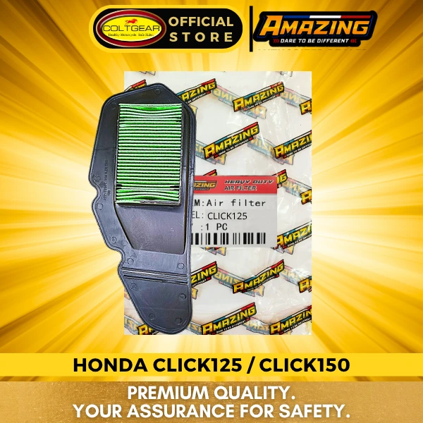 [37221] AIR CLEANER DISPOSABLE CLICK125/150 AMAZING