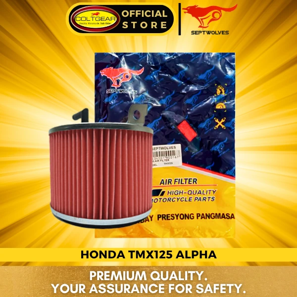 [37290] AIR CLEANER DISPOSABLE TMX125 ALPHA SEPTWOLVES