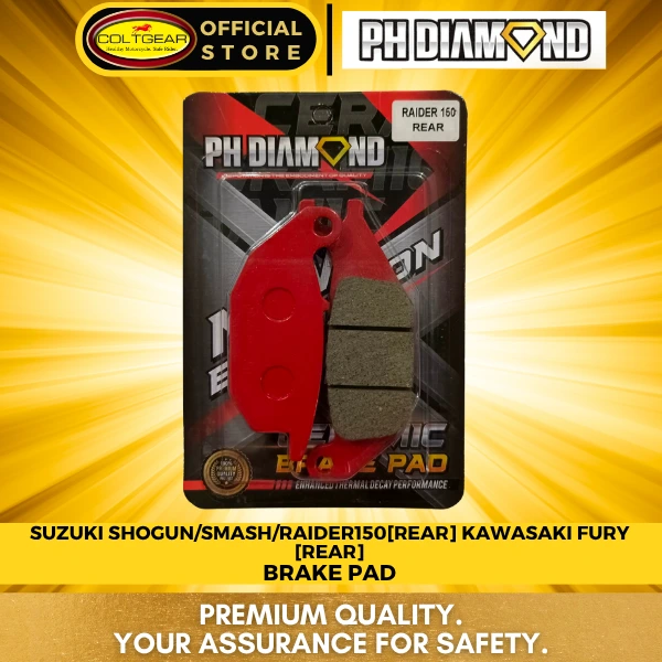 [35501] BRAKE PAD RAIDER150 REAR PH DIAMOND