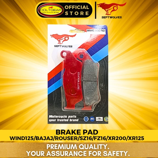[35503] BRAKE PAD WIND125/R135/FZF/SZFSEPTWOLVES