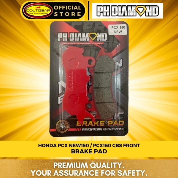 [36501] BRAKE PAD PCX NEW 150/160 CBS F PH DIAMOND