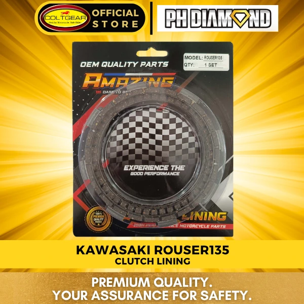 CLUTCH LINING ROUSER135 PH DIAMOND/SEPTWOLVES