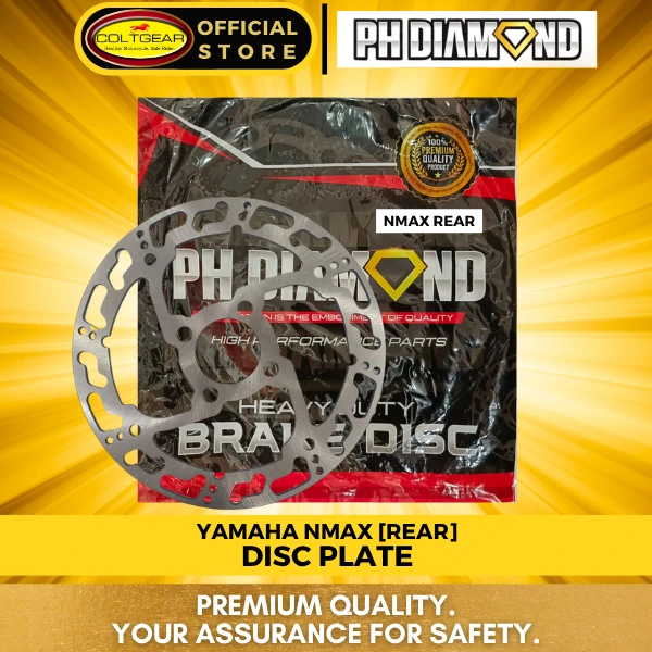 [32593] DISC PLATE NMAX REAR PH DIAMOND