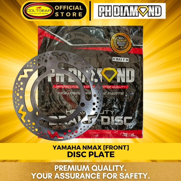 [34985] DISC PLATE NMAX FRONT PH DIAMOND