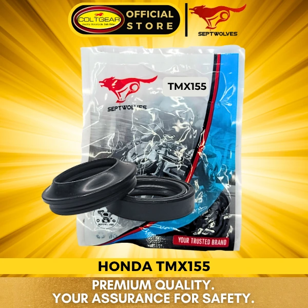 [30553] FORK OIL SEAL SET TMX155 SEPTWOLVES