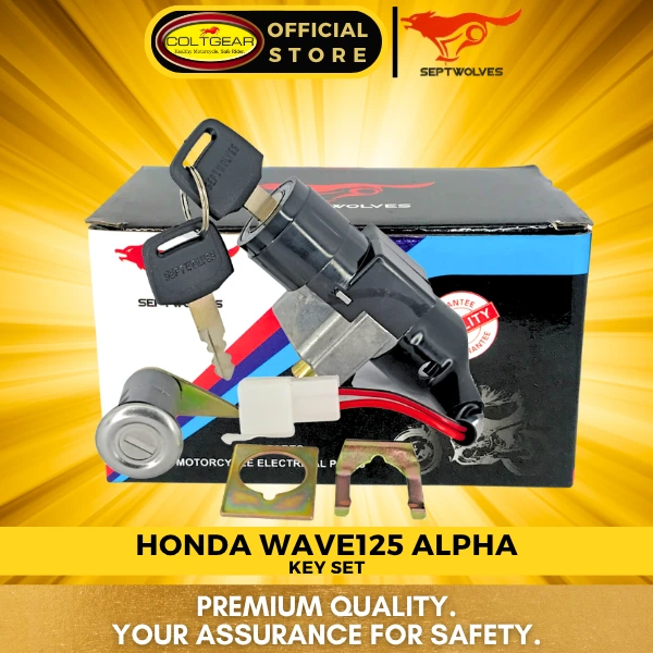 KEY SET WAVE125 ALPHA SEPTWOLVES