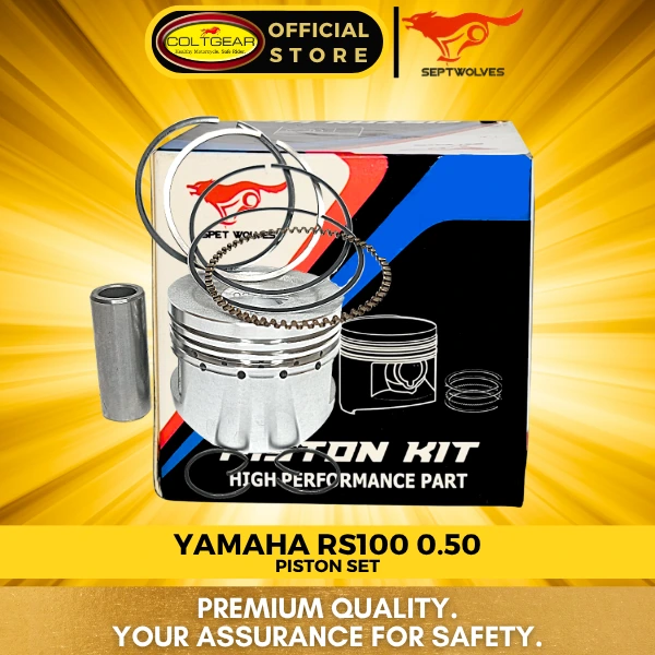 PISTON SET RS100 SEPTWOLVES 0.5