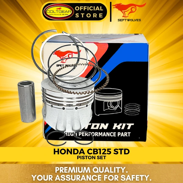 PISTON SET CB125 SEPTWOLVES STD