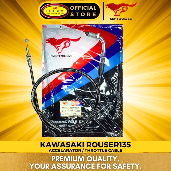 [35609] THROTTLE CABLE ROUSER135 AMAZING/SEPTWOLVES