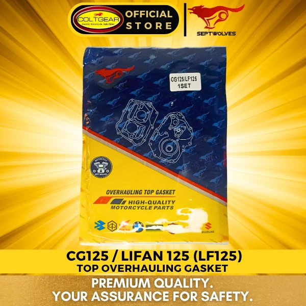 TOP OVER HAULING GASKET CG125/LIFAN125 SEPTWOLVES