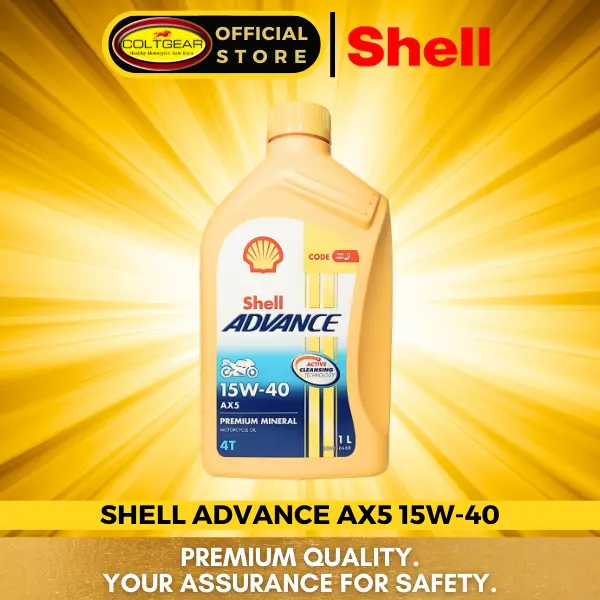 [15051] ENGINE OIL ADVANCE AX5 MULT SHELL 1L