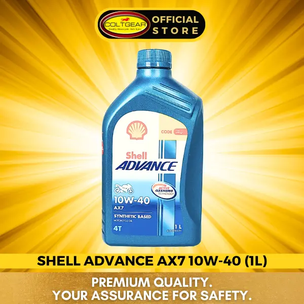 [15054] ENGINE OIL ADVANCE AX7 MULT SHELL 1L