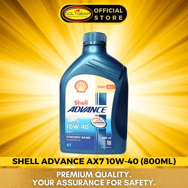 [15055] ENGINE OIL ADVANCE AX7 MULT SHELL 800ML