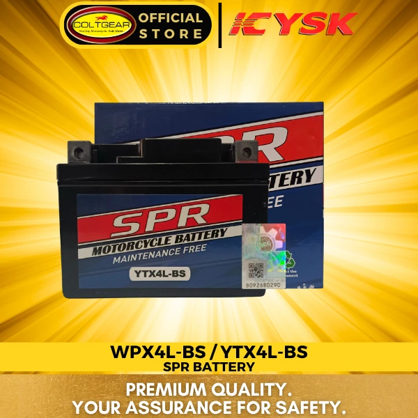 [37559] BATTERY WPX4L-BS/YTX4L-BS MULT SPR DISPOSABLE MF WPX4L-BS/YTX4L-BS