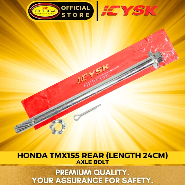 [11624] AXLE BOLT REAR TMX/THUNDER YSK