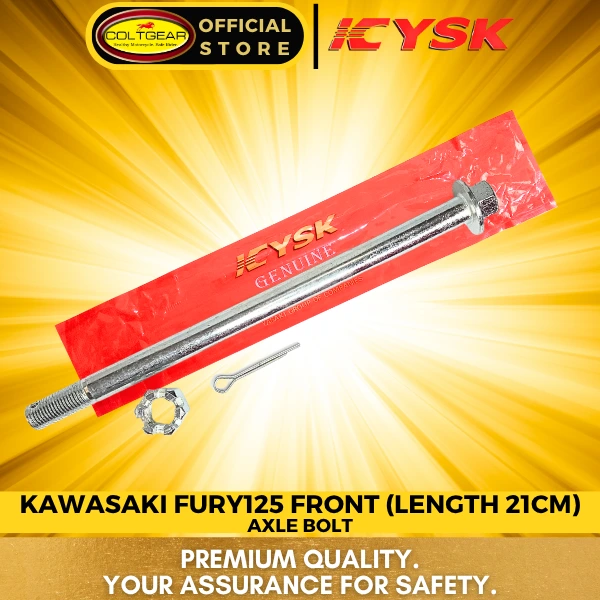 [11611] AXLE BOLT FRONT FURY/KAZE YSK