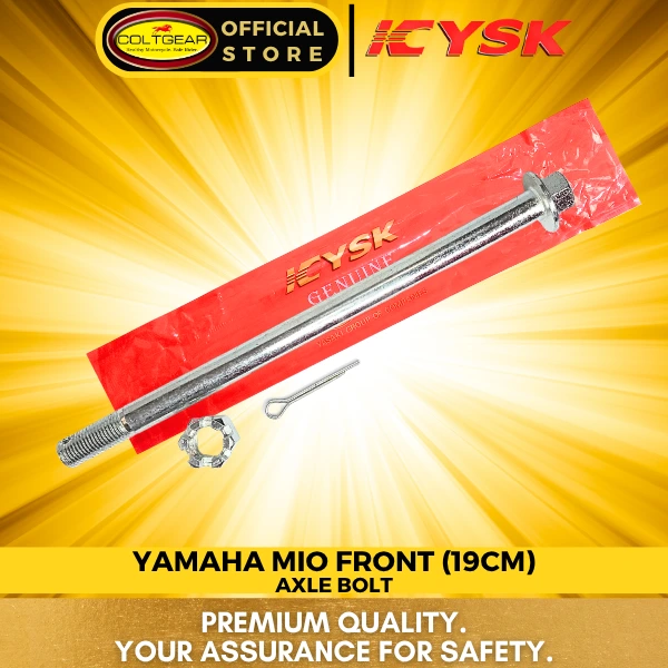 [11613] AXLE BOLT FRONT MIO YSK