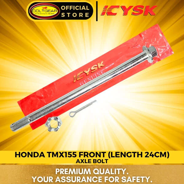 [11616] AXLE BOLT FRONT TMX YSK