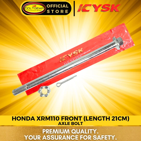 [11617] AXLE BOLT FRONT XRM110/WAVE YSK