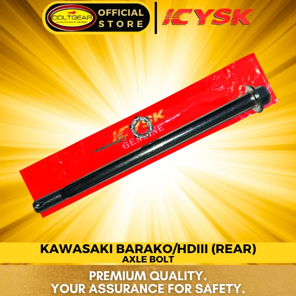 [11618] AXLE BOLT REAR HD3/BARAKO YSK