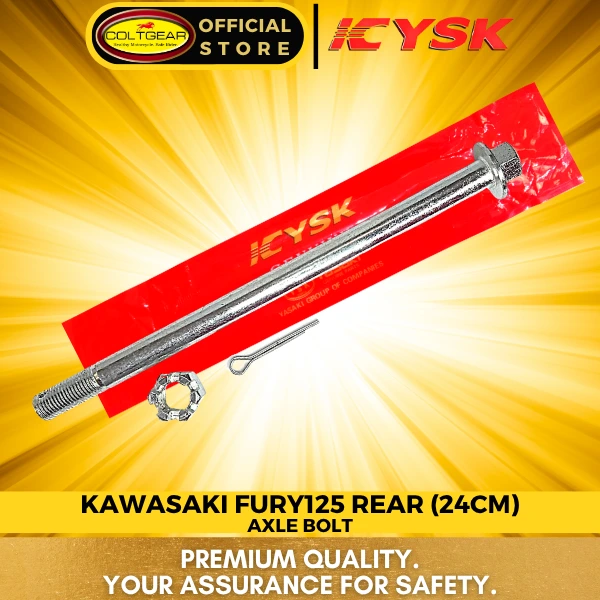 [11621] AXLE BOLT REAR FURY/CT100 YSK