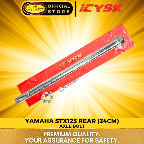 [25480] AXLE BOLT REAR STX/RS110/RS100 YSK